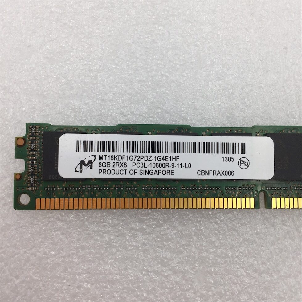 IBM 8GB (1x8GB) 2RX8 PC3L-10600R MEMORY DIMM - Image 2