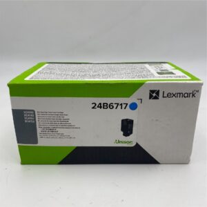 Lexmark 24B6717 Cyan High Yield Toner Cartridge
