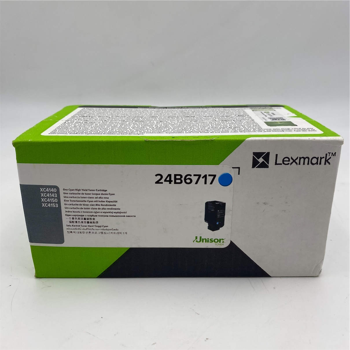 Lexmark 24B6717 Cyan High Yield Toner Cartridge