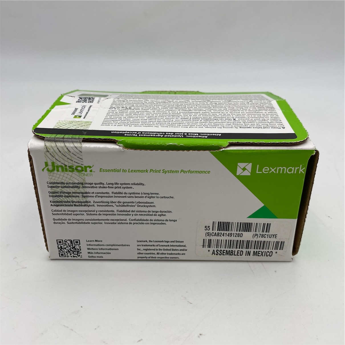 Lexmark 78C1UYE Yellow Ultra High Yield Toner Cartridge - Image 4