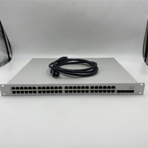 Cisco Meraki 48-Port PoE Cloud Managed Stack Gigabit Switch