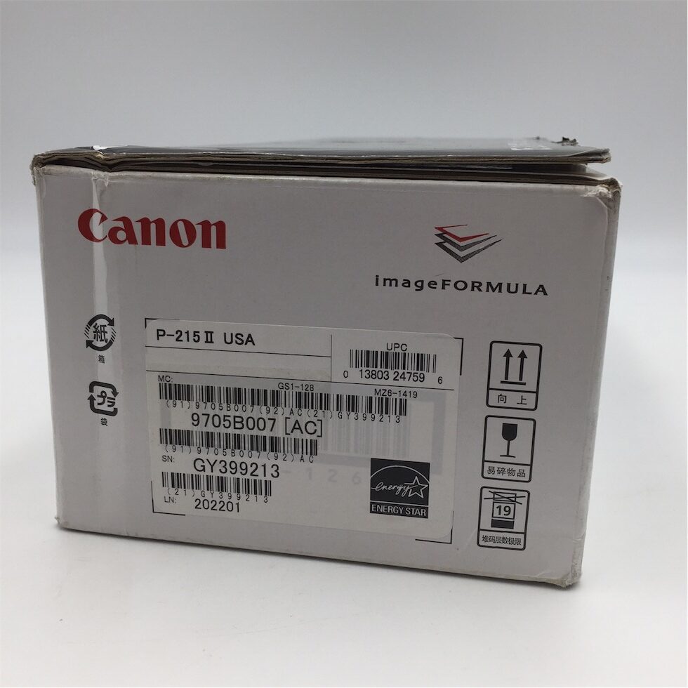 Canon P-215II Desktop Scanner 9705B007 - Imagen 7