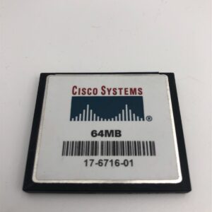 Cisco 64MB CompactFlash Memory Card 17-6716-02 17-6716-01