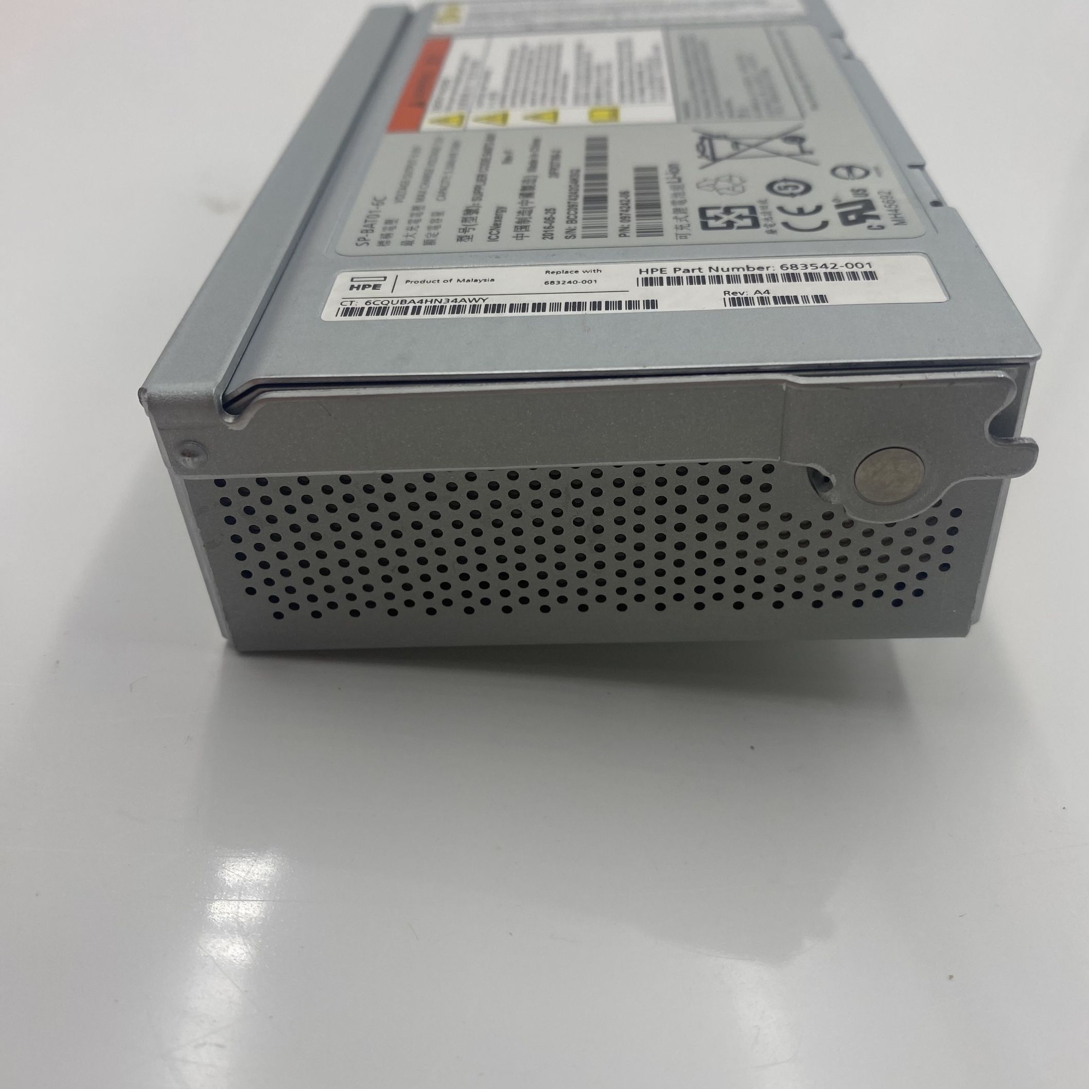 HP Battery Module for 3PAR Power Cooling Module Date Code: 2016 683240-001 - Image 3