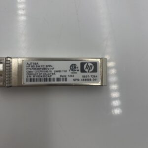 HP 8GB SHORT WAVE FC SFP+