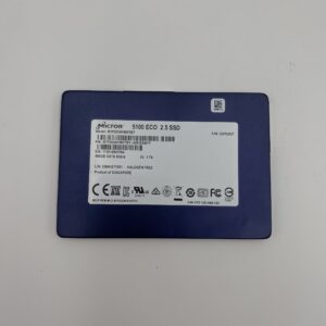 MICRON 5100 ECO 960GB 6G SATA 2.5 SFF SSD MTFDDAK960TBY-1AR1ZABYY