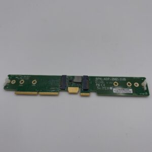Supermicro Dual M.2 SATA/NVMe SSD Solid State Drive Carrier BPN-ADP-2M2-1UB