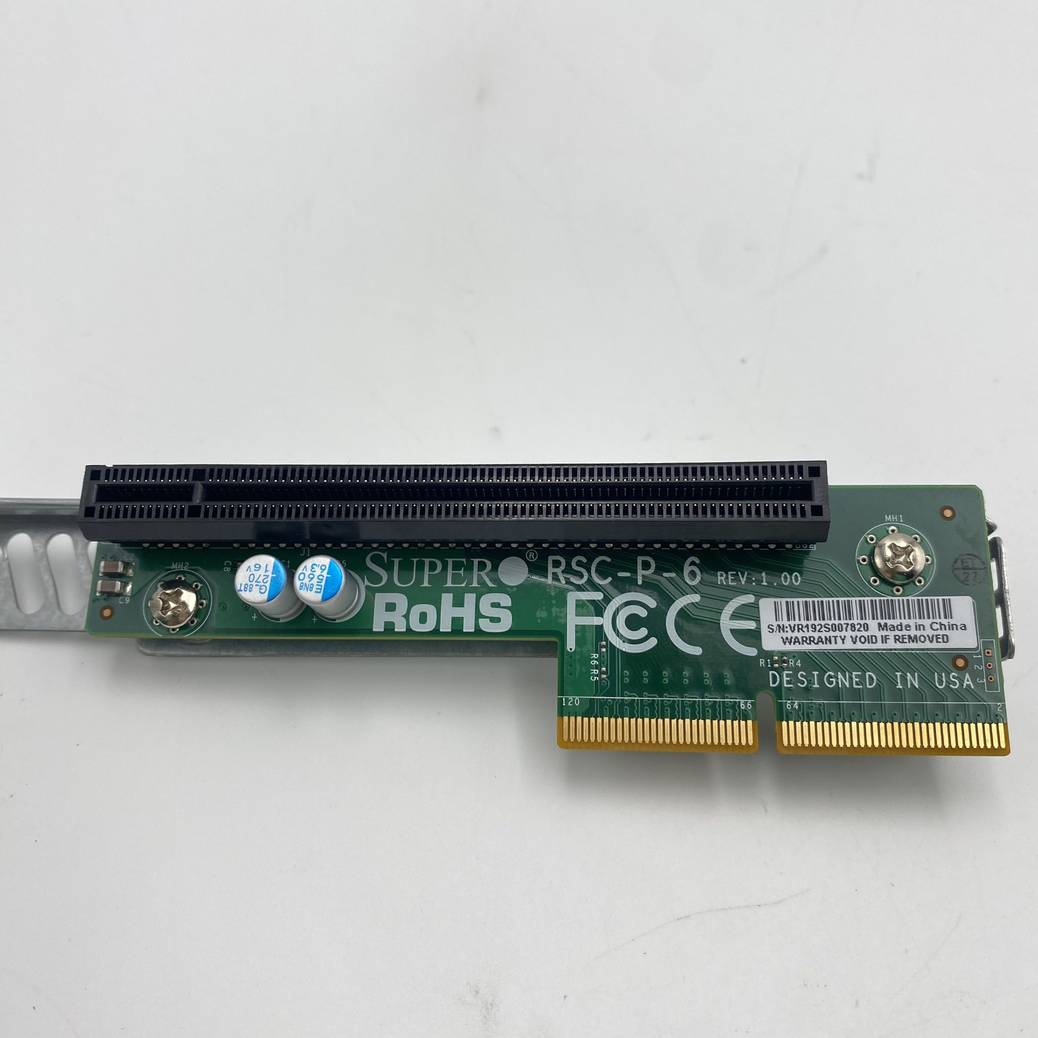 Supermicro Left Side PCIe 3.0 x16 Riser Card RSC-P-6 - Image 5