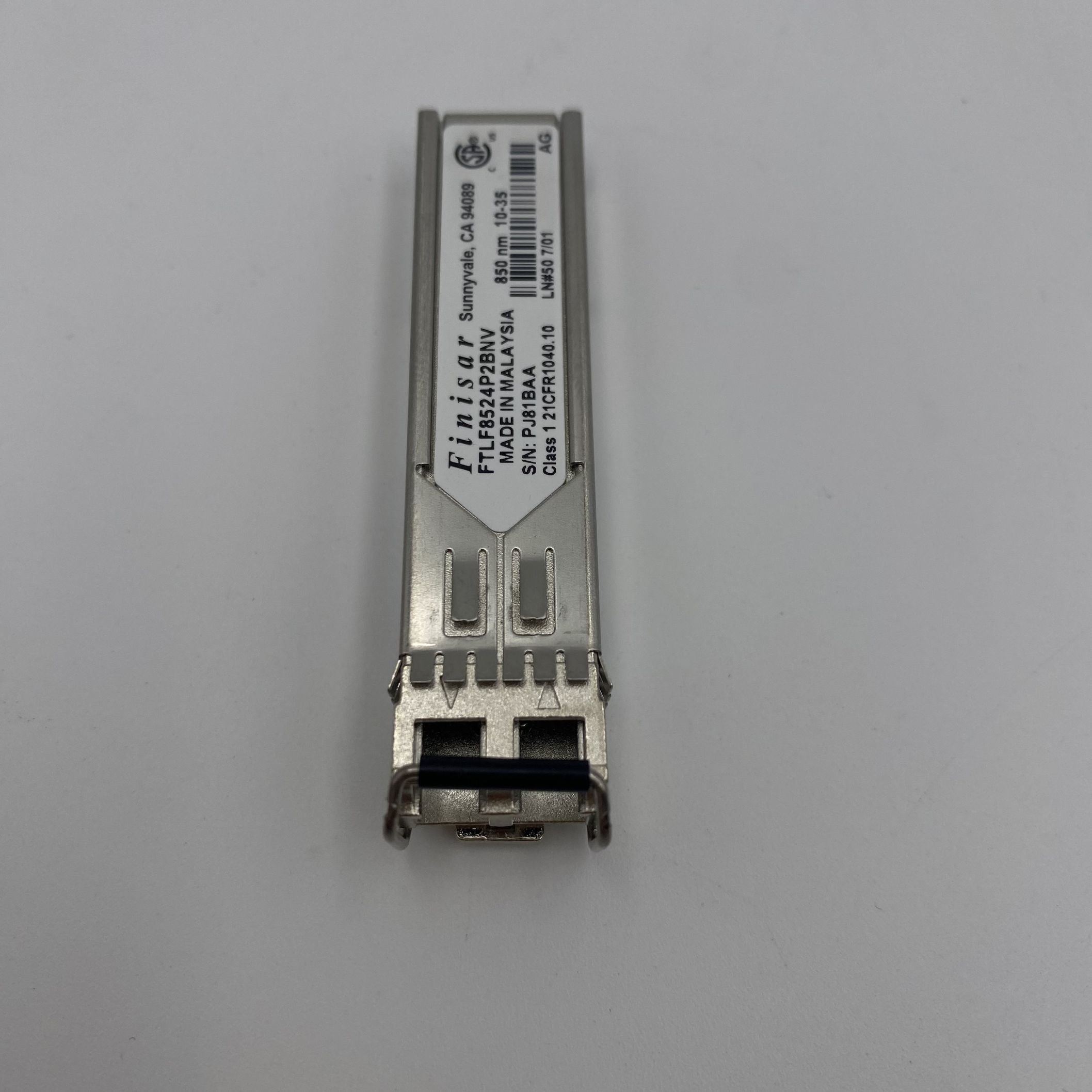 Finisar Shortwave 4GB SFP Fiber Optic Transceiver FTLF8524P2BNV - Image 3