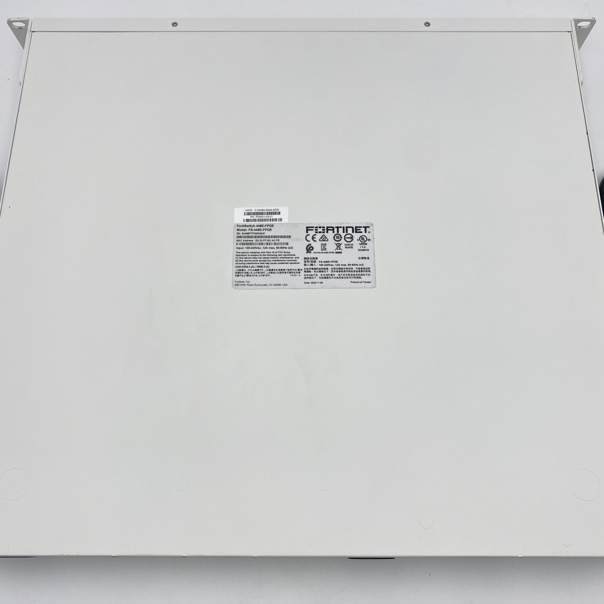 Fortinet Layer 2/3 FortiSwitch 48 port Gigabit PoE+ Switch FS-448E-FPOE - Image 5