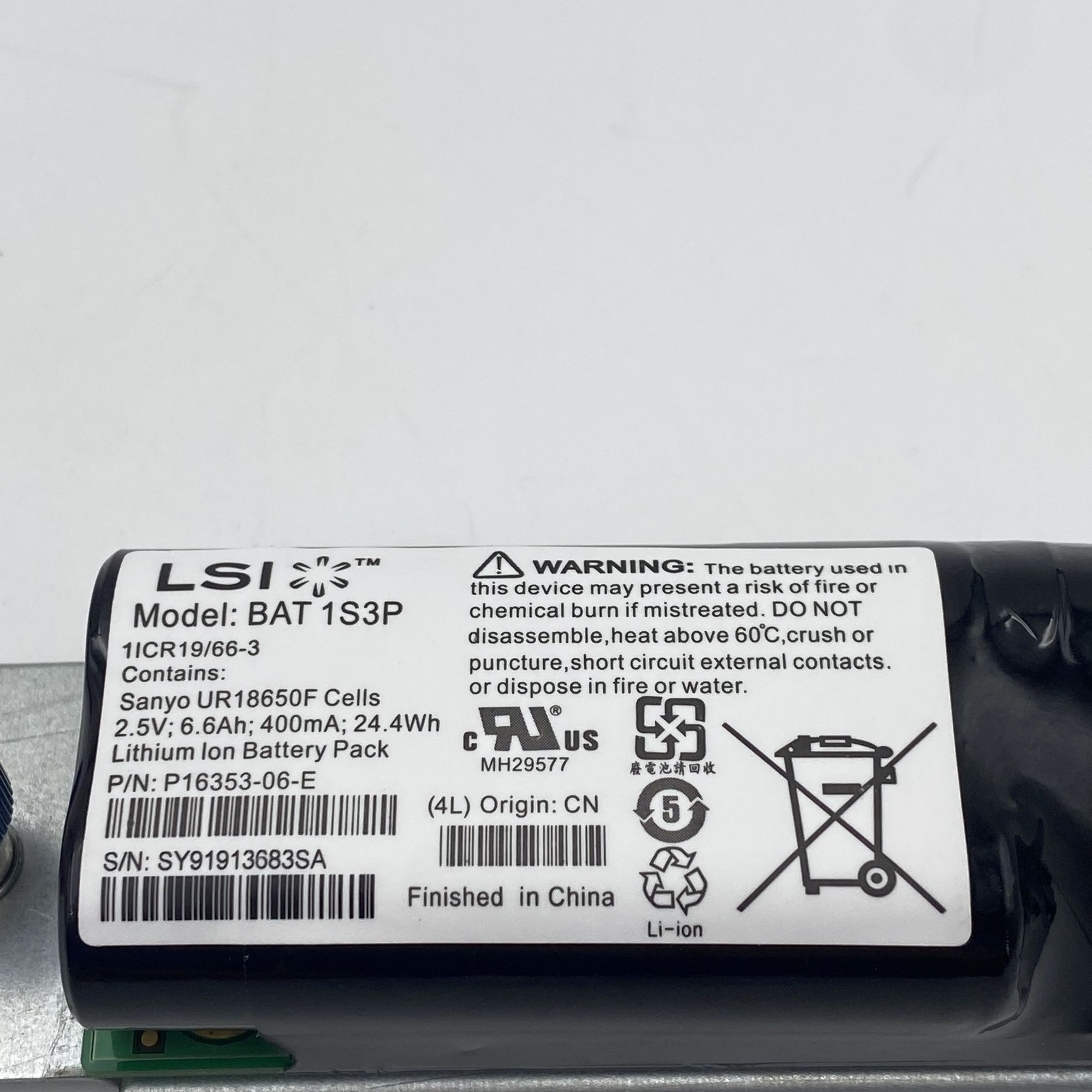 IBM DS3000 SYSTEM CACHE BATTERY DateCode:2025-07 42C2193 39R6520 39R6519 32R6520 - Image 5