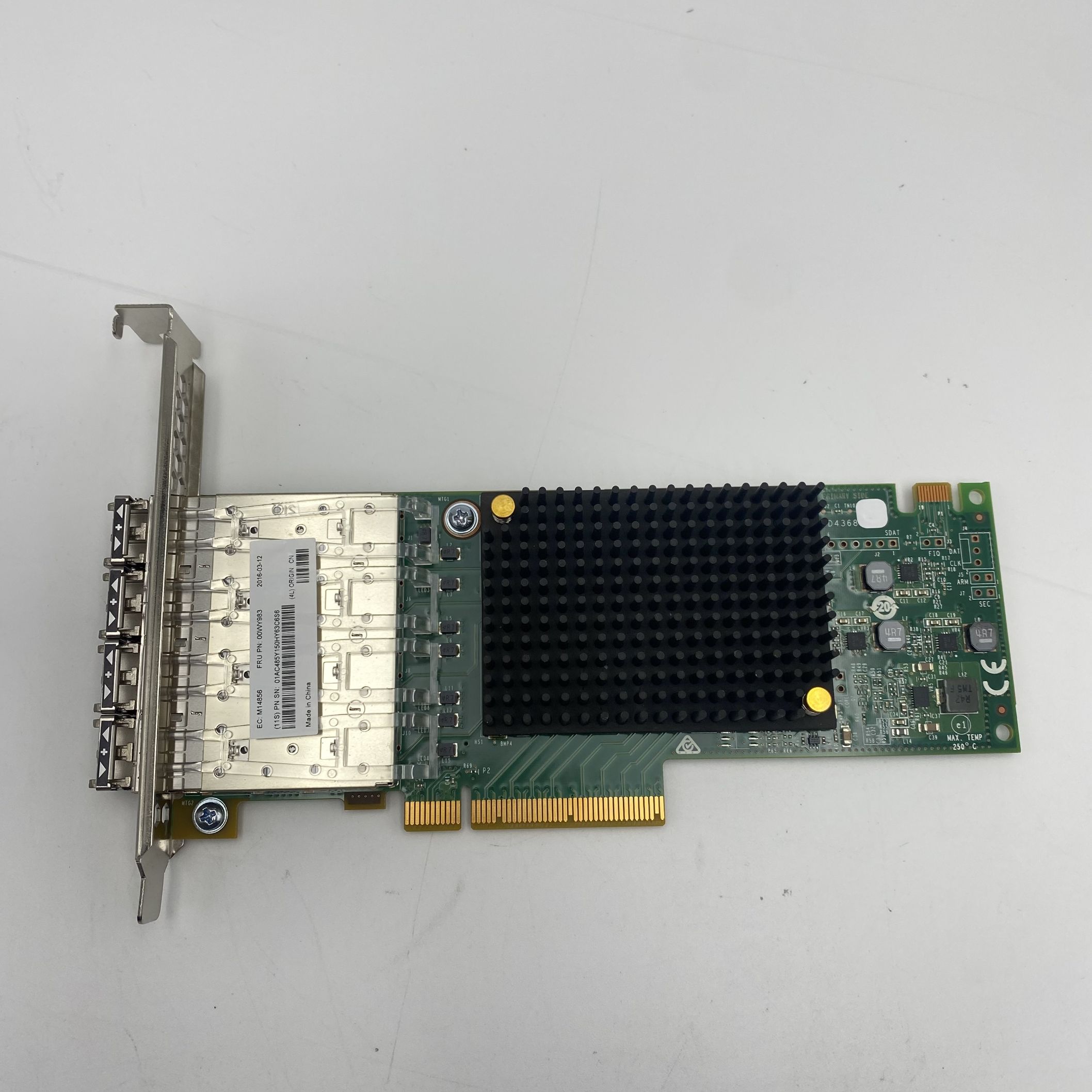 IBM 4-PORT 16GB FIBRE CHANNEL ADAPTER 01AC485 00WY983 - Imagen 4