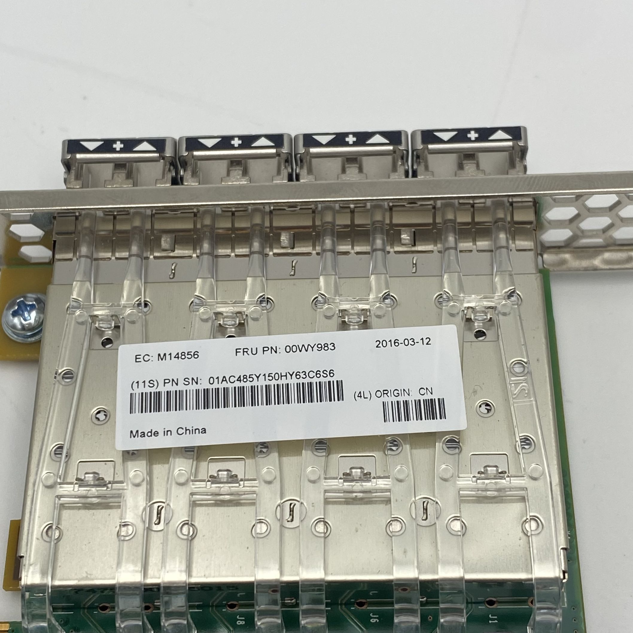IBM 4-PORT 16GB FIBRE CHANNEL ADAPTER 01AC485 00WY983 - Imagen 6