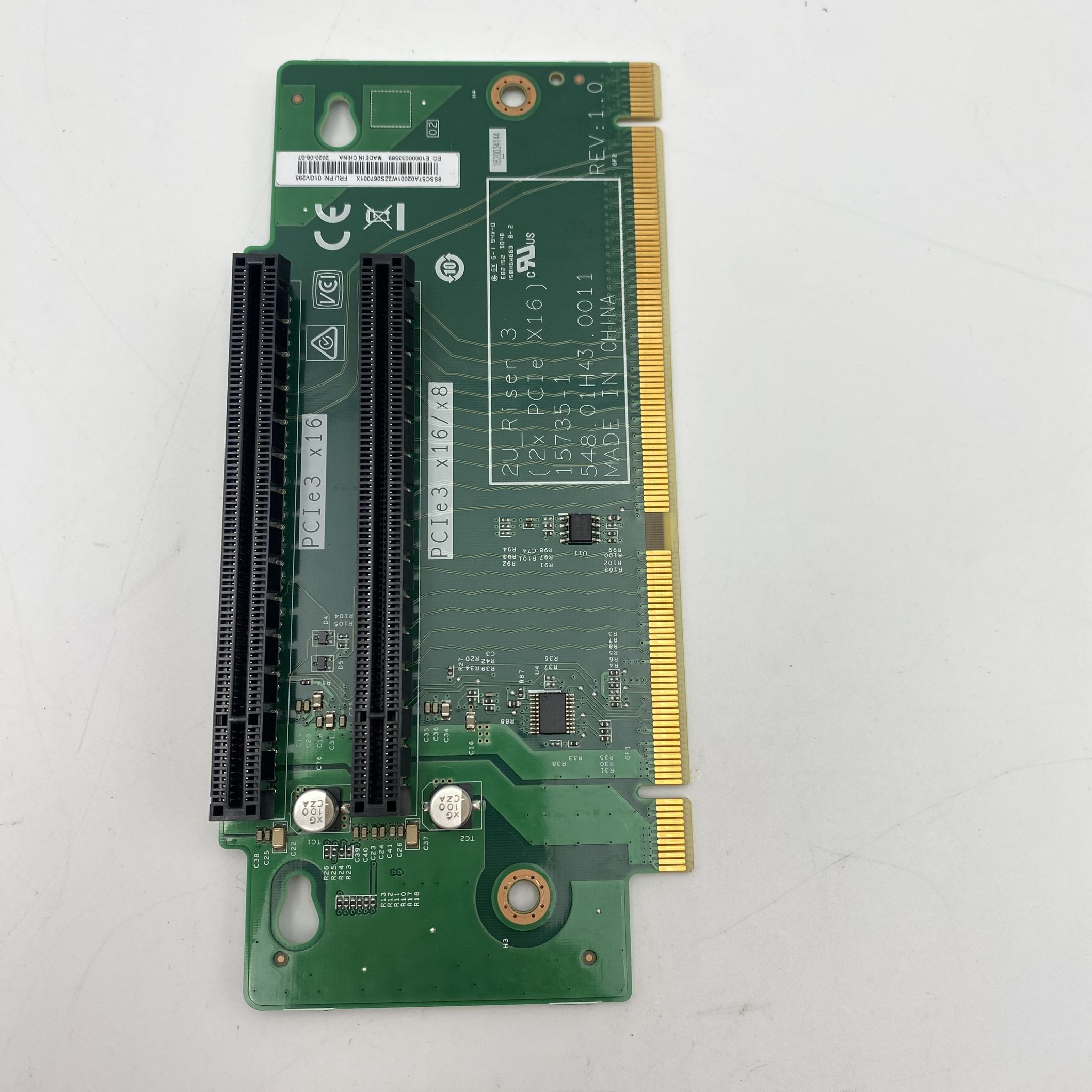 Lenovo ThinkSystem SR550/SR650 x16/x16 PCIe Riser 2 - Imagen 2