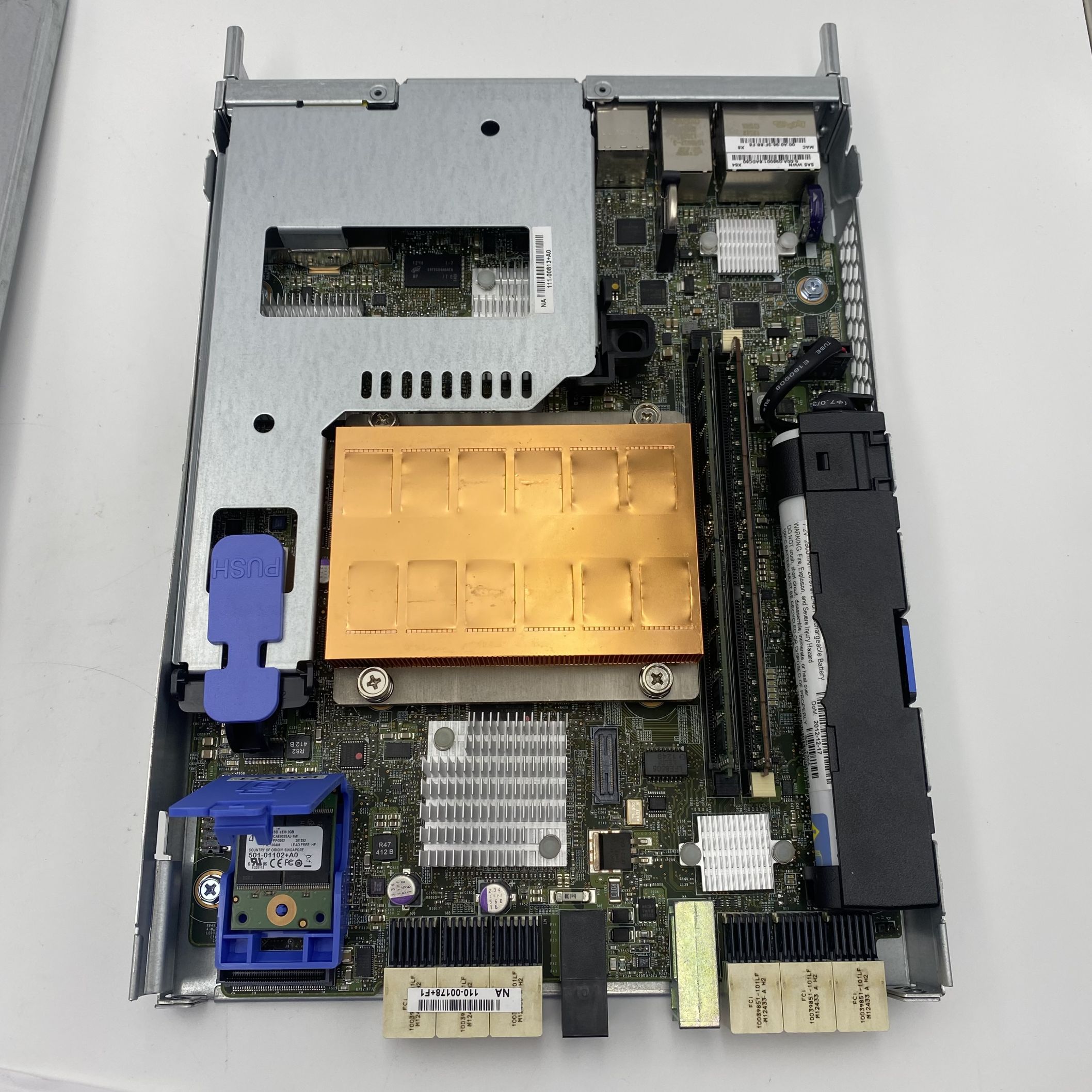 NETAPP FAS2240/FAS2220 CONTROLLER *1 Batt + 1 SSD + 2 Memories* 111-00846 - Image 5