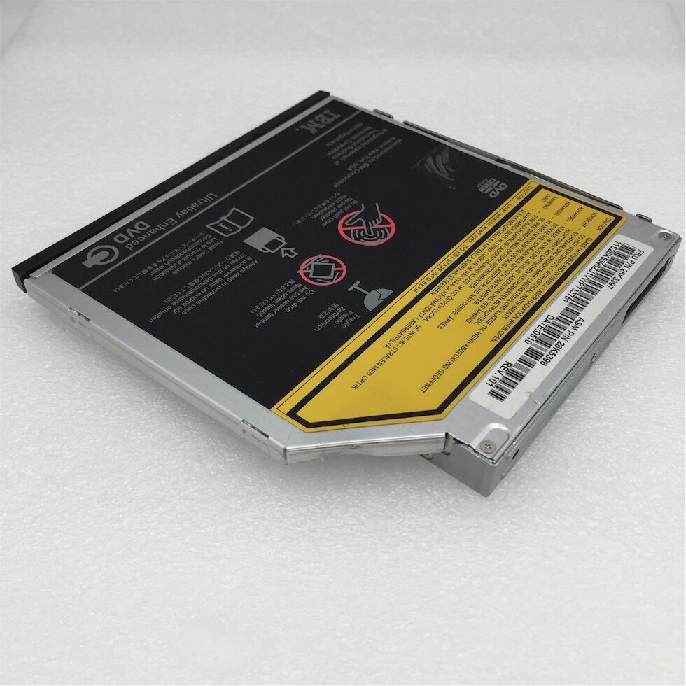 IBM 8/24X SLIM ULTRABAY ENHANCED DVDROM 26K5396 26K5397 - Imagen 2