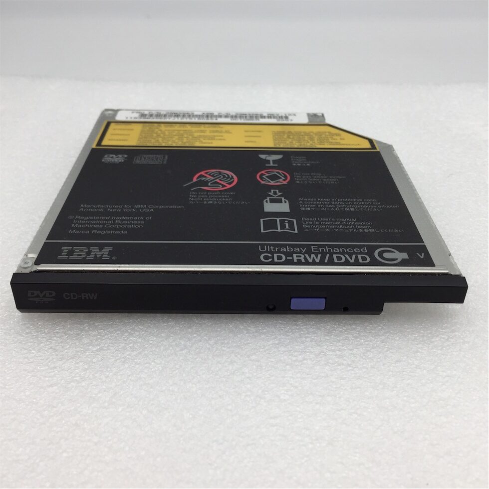 IBM DVD-ROM 8x/CD-RW 24x IDE Internal Black Slimline Drive - Image 2