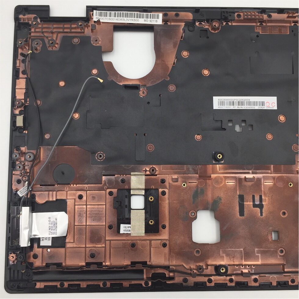 Lenovo Kylo FRU C cover w/FPR black, Yoga, plastic - Imagen 3