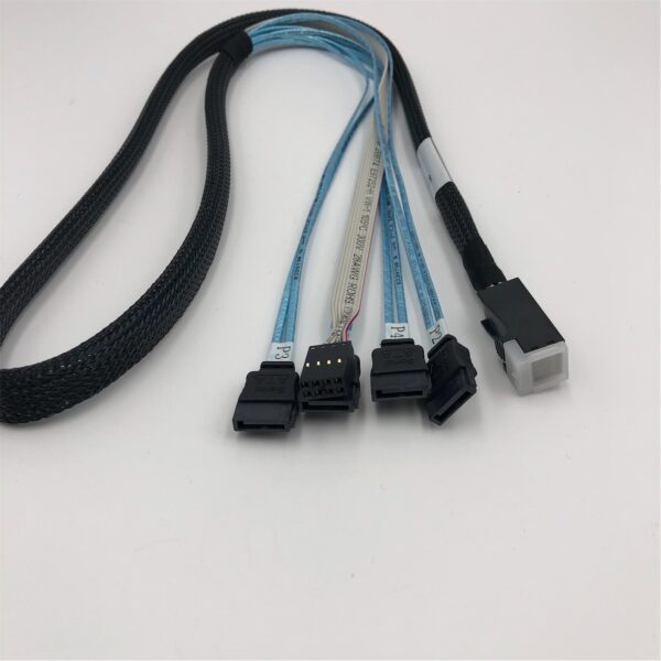 LSI 1.0M Int.Cable SFF8643 to (4) SATA (mini SAS HD to SATA)