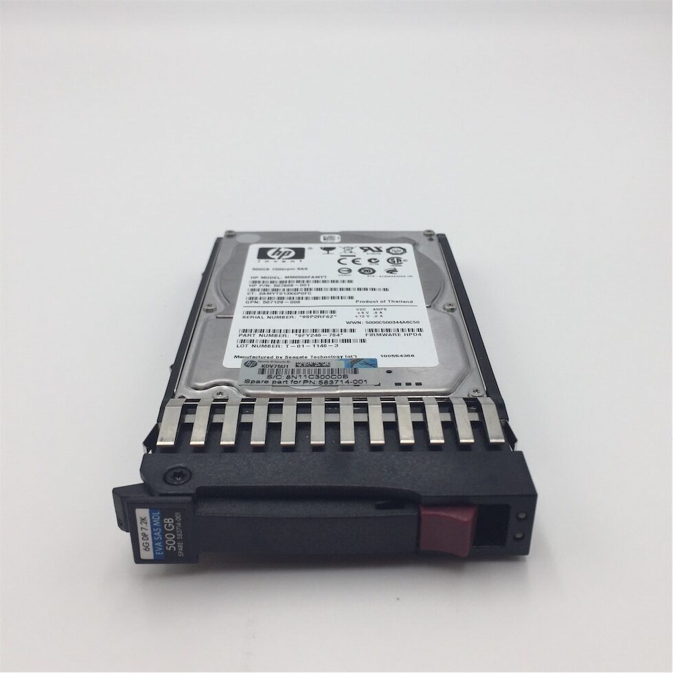 HP M6625 500GB 7.2K SAS 6G 2.5 HDD - Imagen 2