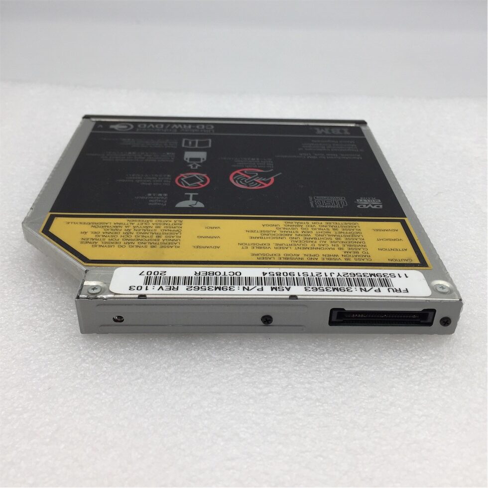 IBM DVD-ROM 8x/CD-RW 24x IDE Internal Black Slimline Drive - Image 4