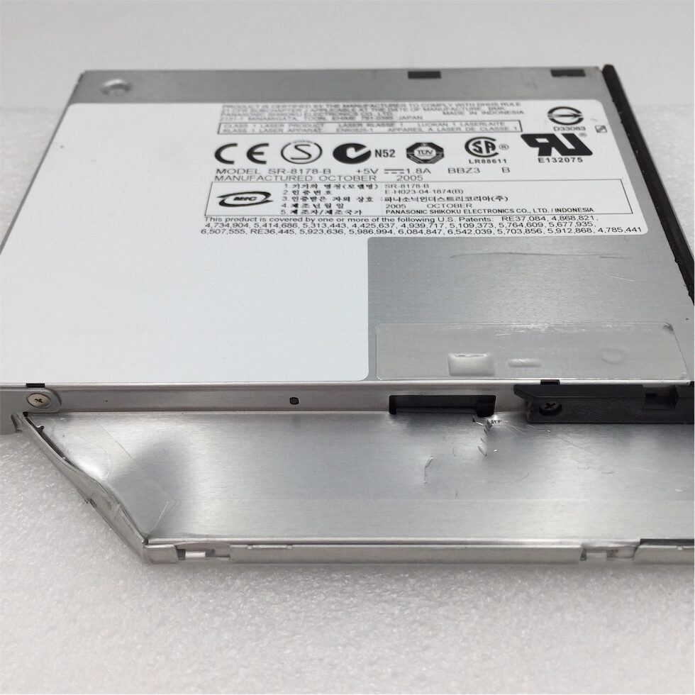 IBM 8/24X SLIM ULTRABAY ENHANCED DVDROM 26K5396 26K5397 - Imagen 7