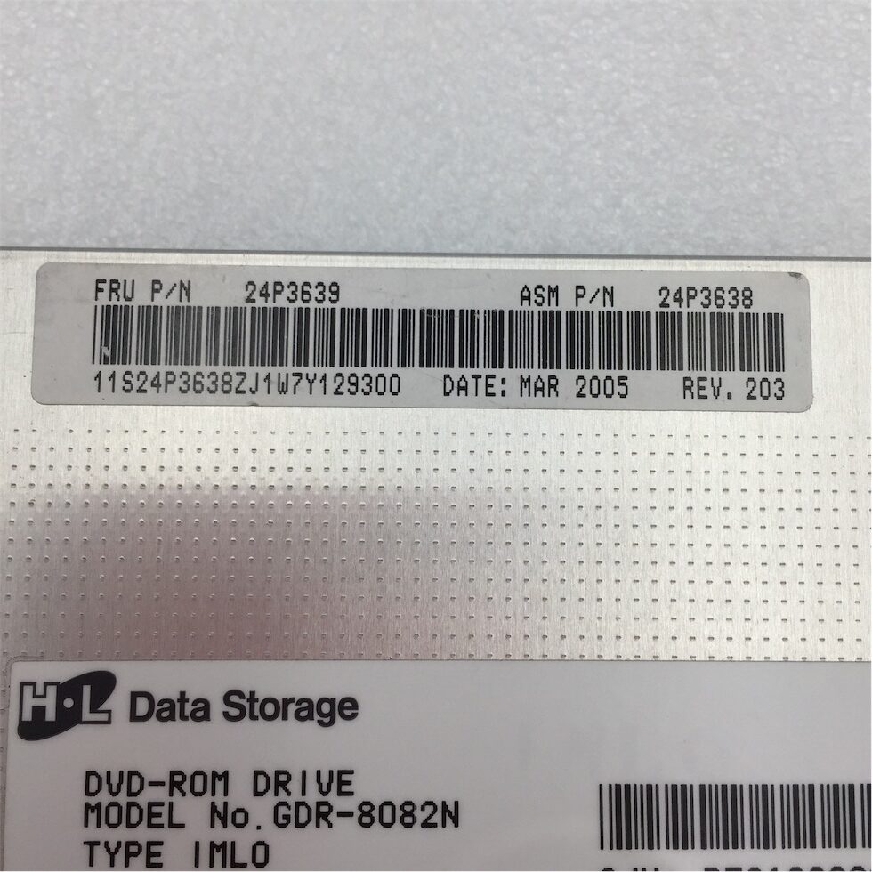 IBM DVD-ROM 8x/CD-RW 24x IDE Internal Black Slimline Drive - Imagen 9