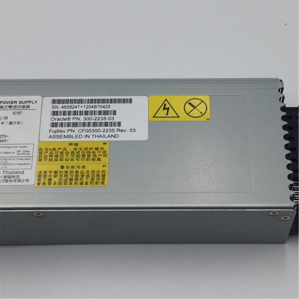 SUN Type A249 1100/1200 Watt Power Supply Unit - Image 7