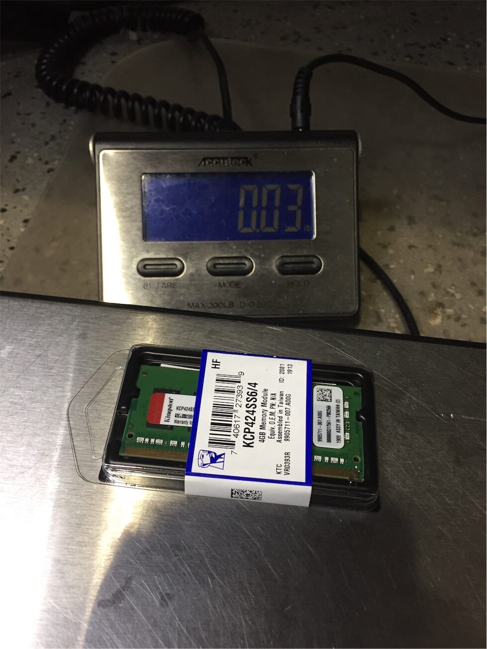 Kingston 4GB - DDR4 2400MHz. DDR4 , 2400MHz , Non-ECC - Image 5