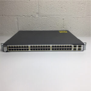 Cisco 3750G Series 48-Port Gigabit Switch w/ Rack Ears WS-C3750G-48TS-E