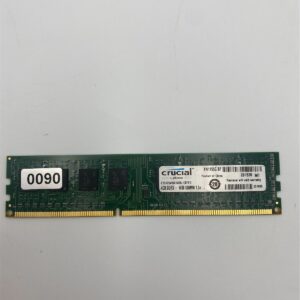 CRUCIAL 4GB PC3-12800U DDR3-1600 UNBUFFERED NON ECC 240 PIN CT51264BA160BJ
