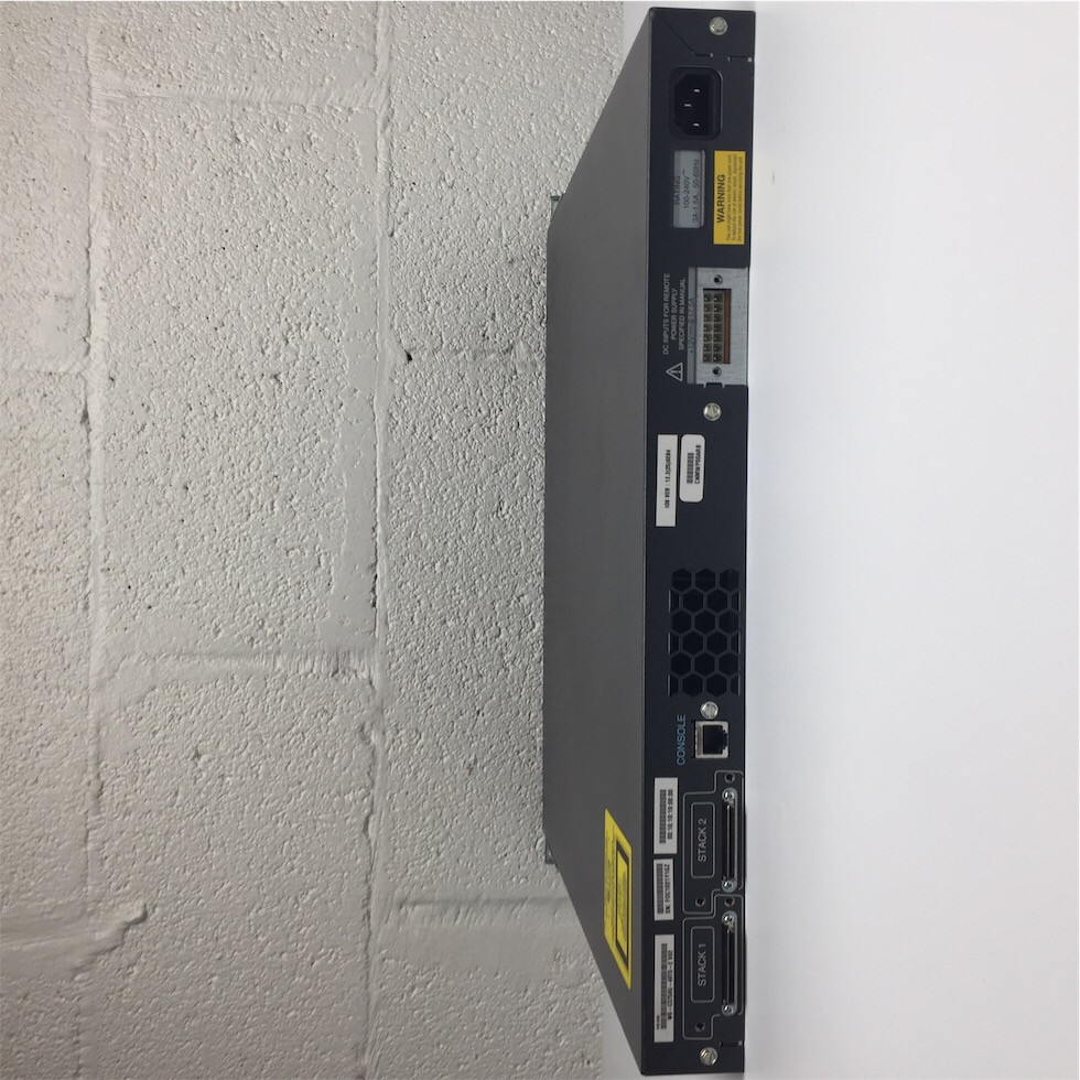 Cisco 3750G Series 48-Port Gigabit Switch w/ Rack Ears WS-C3750G-48TS-E - Image 3