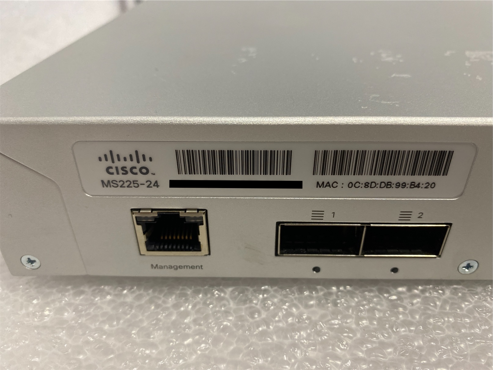 CISCO MERAKI CLOUD-MANAGED 24 PORT GIGABIT SWITCH 600-58010-A MS225-24-HW - Image 6