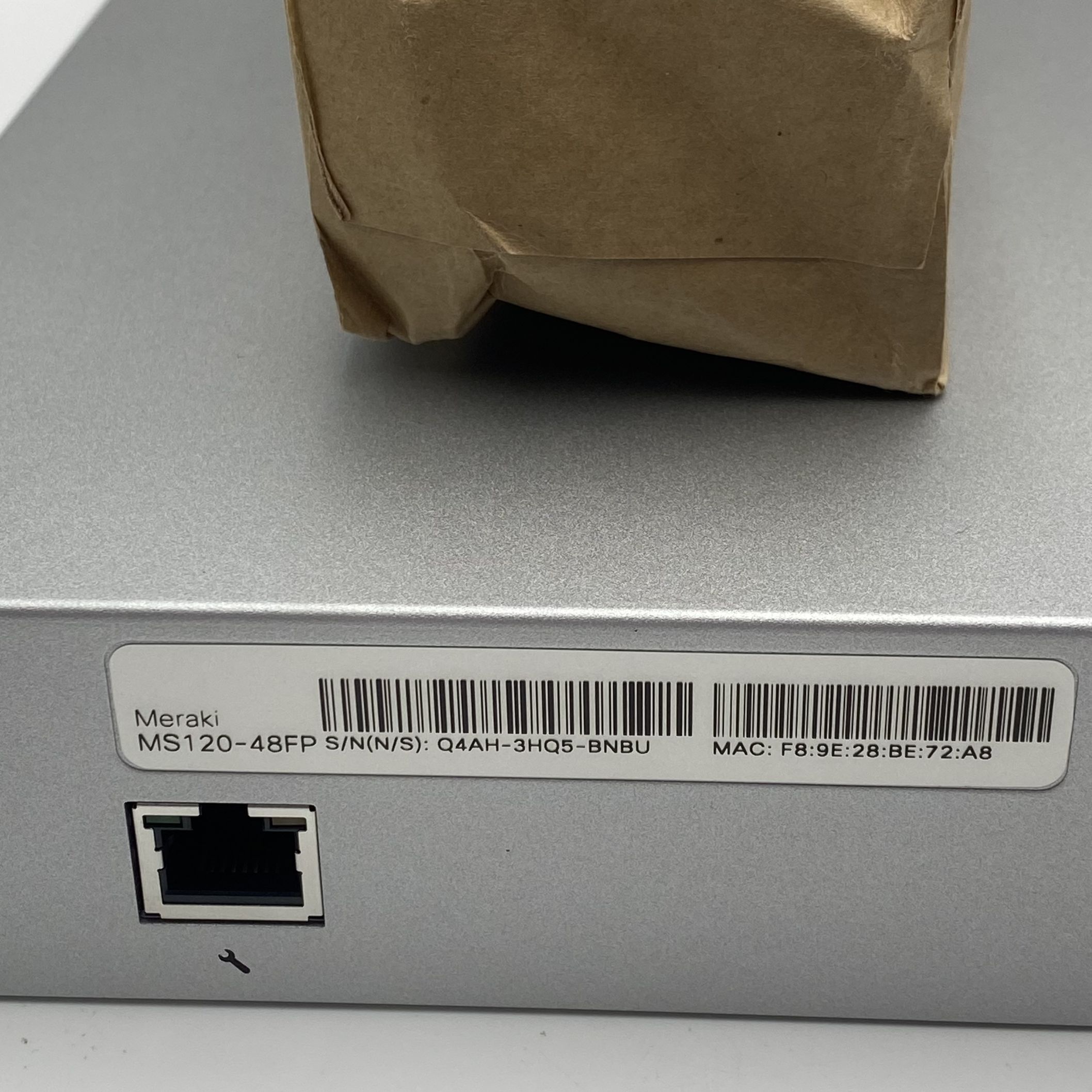 Cisco Meraki 48-Port PoE Cloud Managed Gigabit Switch *Unclaimed* MS120-48FP-HW - Image 6