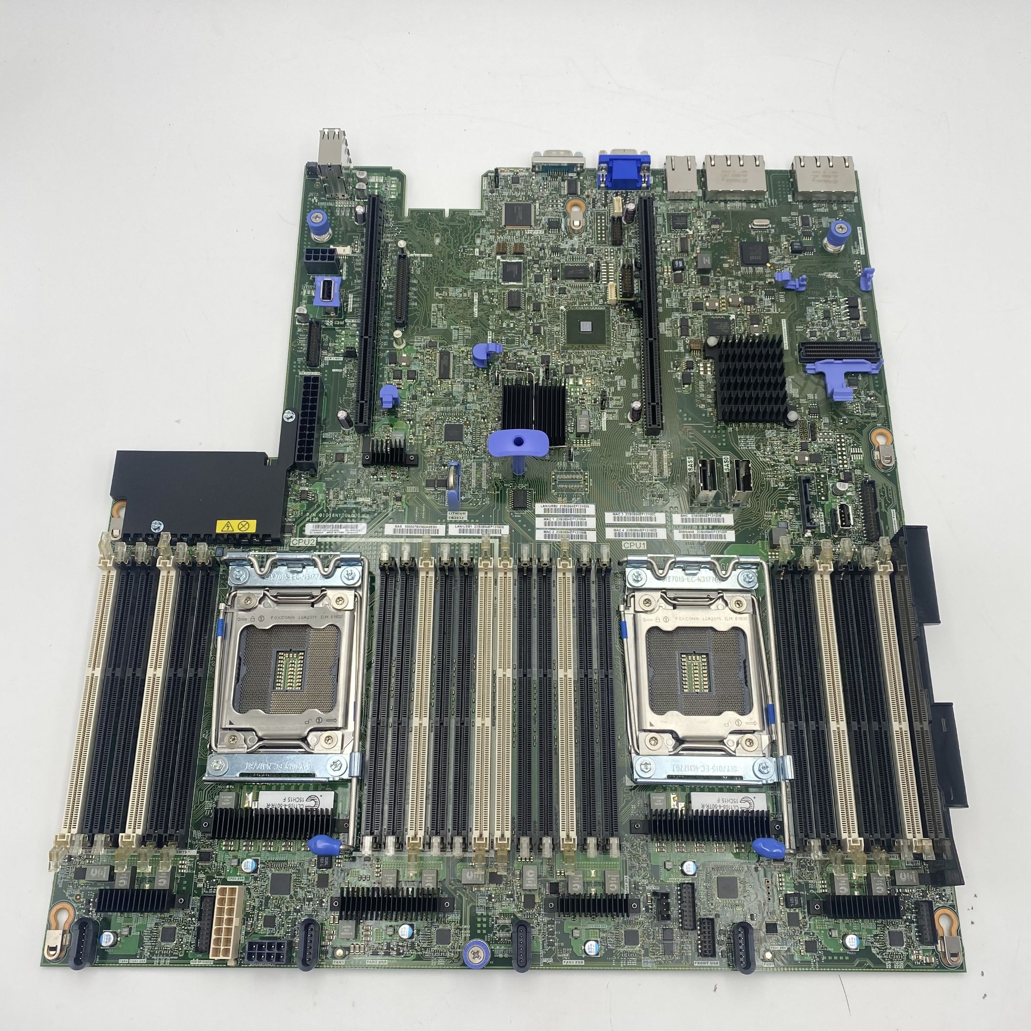 IBM XSERIES 3650M4 SYSTEM BOARD V2 00MX553 00MV215 00AM209 00D2888 00MV219