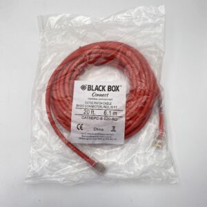 BlackBox 20 Cat5e Patch Cable RJ45-RJ45-Red CAT5EPC-B-020-RD