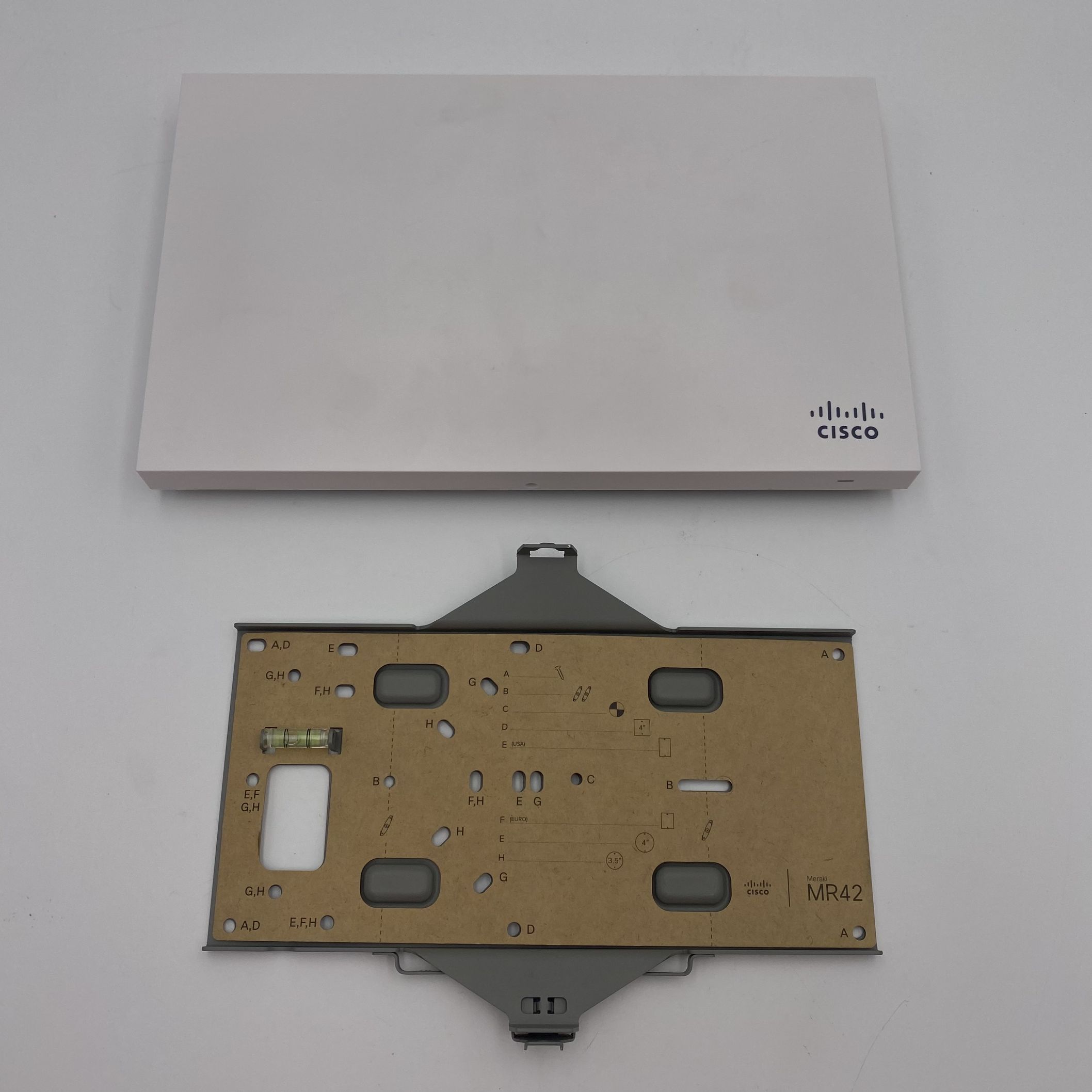 Cisco Meraki MR42 Cloud Managed AP *Unclaimed*Mount Included*No PS* MR42-HW