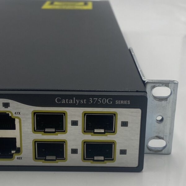 Cisco Catalyst 3750 48 10/100/1000T + 4 SFP + IPB *With Ears* WS-C3750G ...