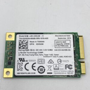 DELL 256GB MLC SATA 6Gb/s mSATA Solid State Drive 02HNG6 2HNG6