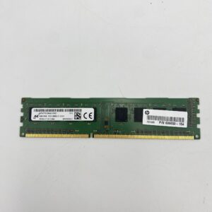 HP 4GB PC3-12800U DDR3-1600 1RX8 N-ECC 698650-154 MT8JTF51264AZ-1G6E1