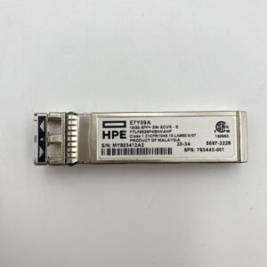 HP 16GB SFP+ Short Wave Transceiver 793443-001 E7Y09A 699764-001
