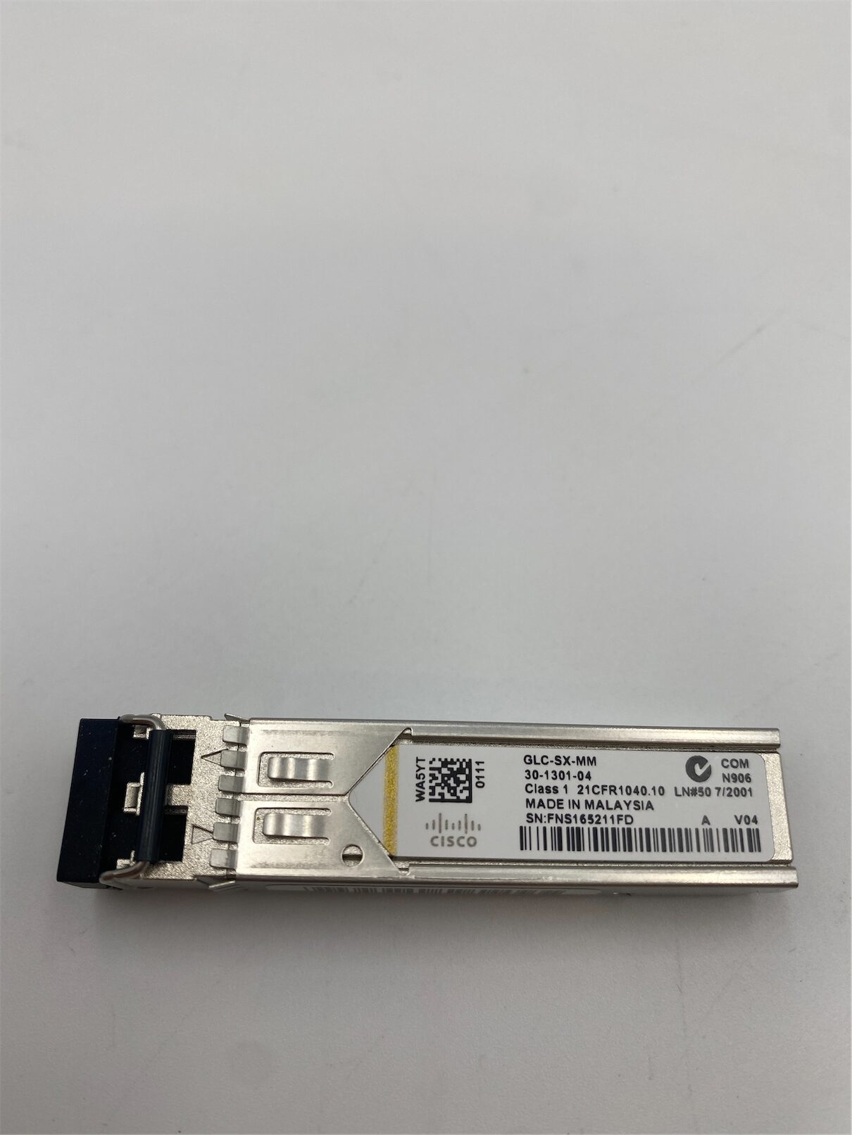 CISCO 1000BASE SX FIBRE SFP MODULE GLC-SX-MM