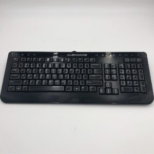 Alienware Black Multimedia Gaming Wired USB Keyboard H9Y23