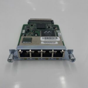 CISCO ISR 4-PORT 10/100 POE SWITCH INTERFAC
