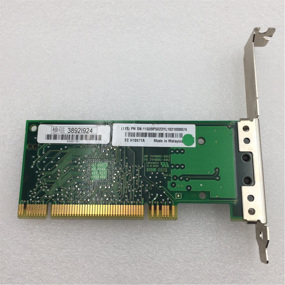 IBM NIC 10/100 RJ-45 1-Port PCI-2.2 32-Bit Intel Adapter II 09P5023 - Image 5