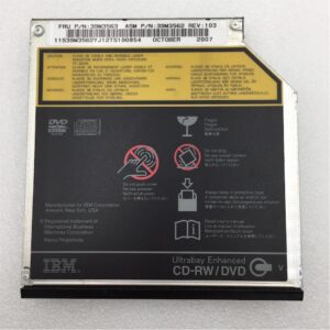 IBM DVD-ROM 8x/CD-RW 24x IDE Internal Black Slimline Drive 39M3563
