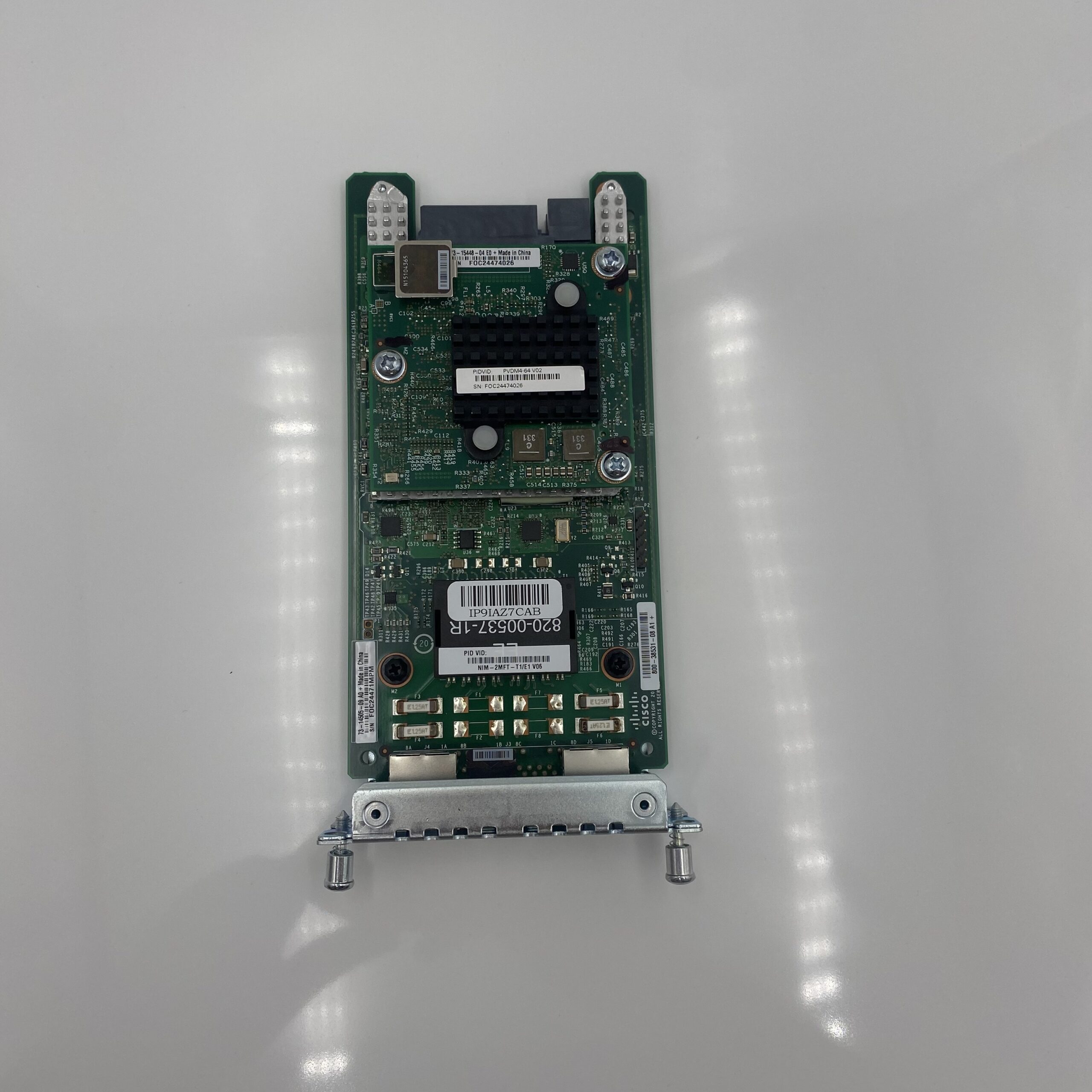 CISCO 2 PORT MULTIFLEX TRUNK VOICE/CLEARE NIM-2MFT-T1/E1 - Image 5